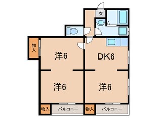 アイレス鈴蘭台の物件間取画像